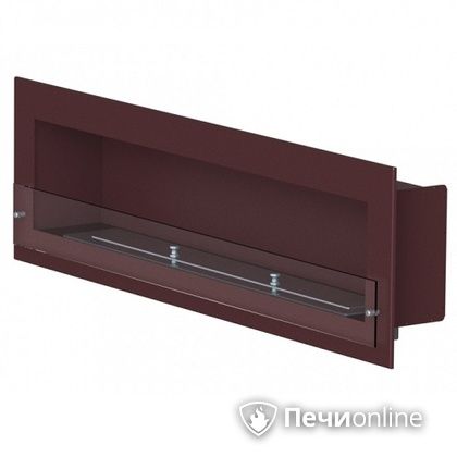 Биокамин ЭкоЛайф Window 800 Glass black burgundy в Тобольске